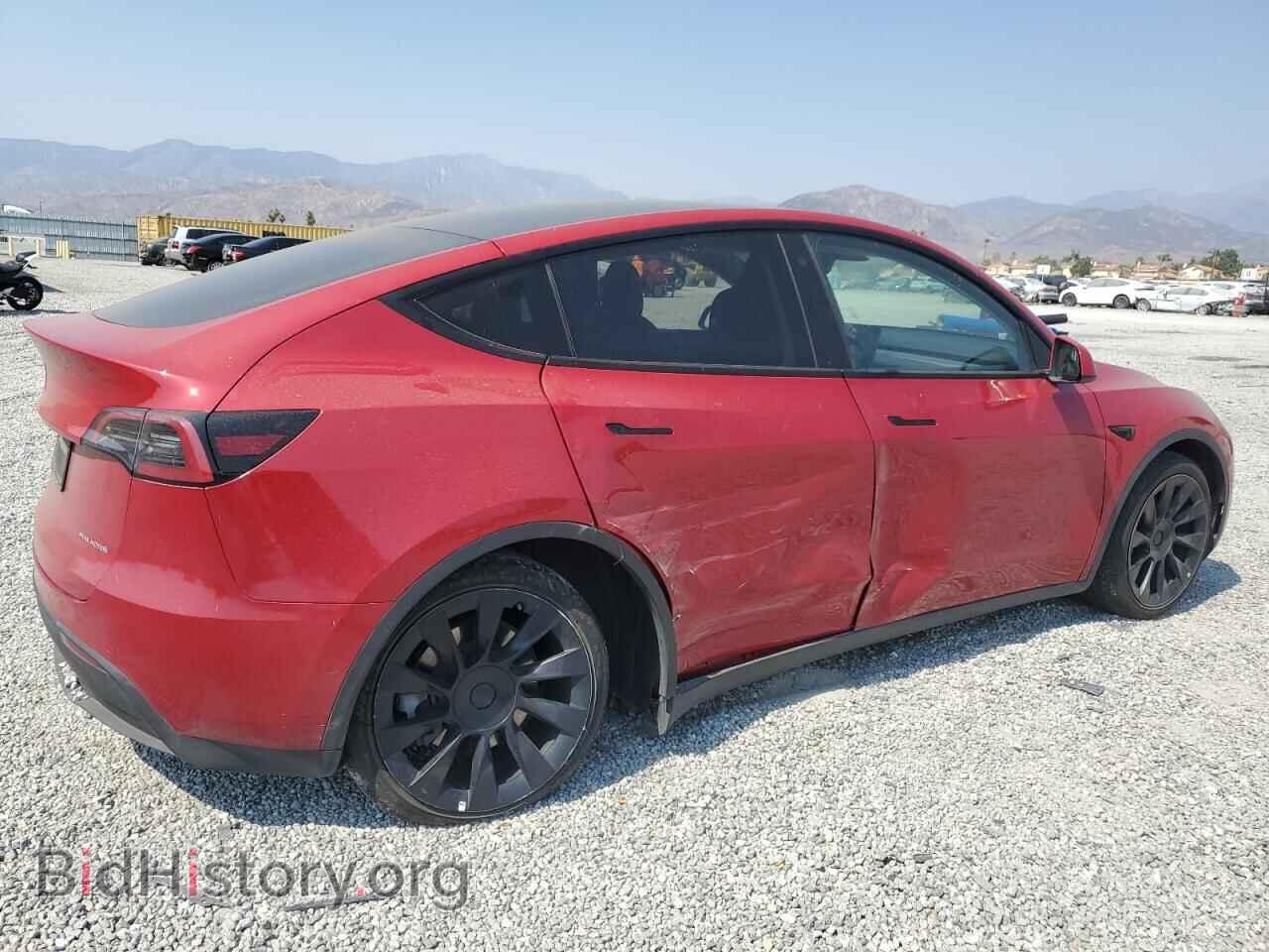 2022 TESLA MODEL Y - VIN: 7SAYGAEE6NF552879 - Фото 3