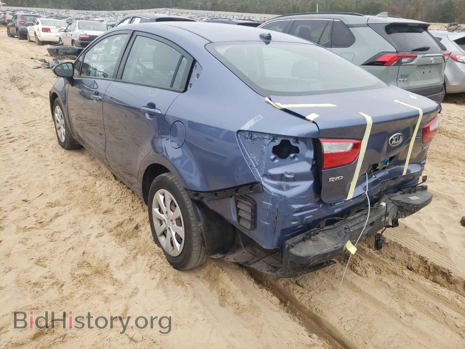 2016 KIA RIO - VIN: KNADM4A31G6648232 - Фото 3