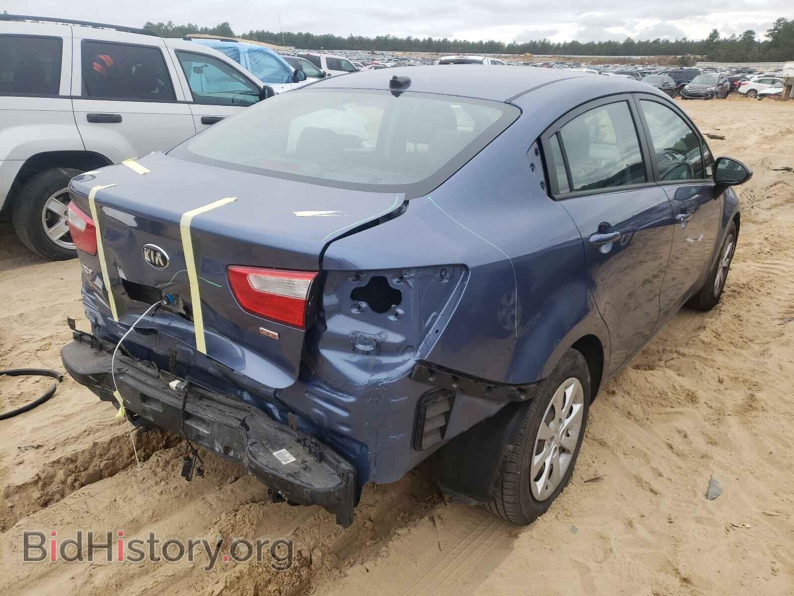 2016 KIA RIO - VIN: KNADM4A31G6648232 - Фото 4
