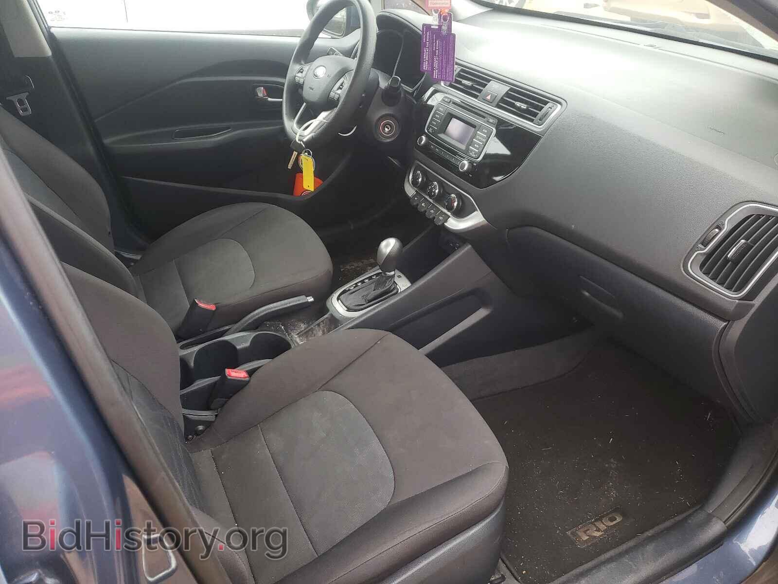 2016 KIA RIO - VIN: KNADM4A31G6648232 - Фото 5