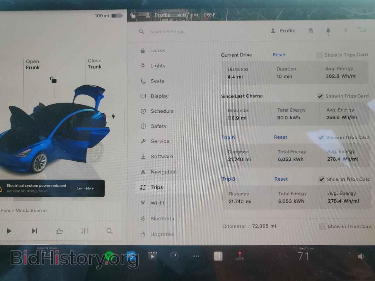 2022 TESLA MODEL 3 - VIN: 5YJ3E1EA1NF190244 - Фото 9