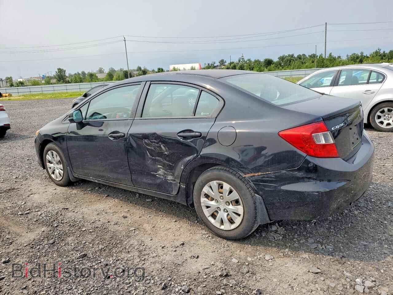 2012 HONDA CIVIC - VIN: 2HGFB2F42CH027020 - Фото 2