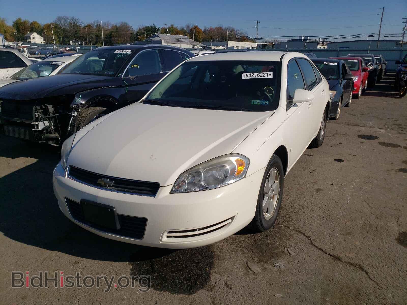 2008 CHEVROLET IMPALA - VIN: 2G1WT55K081299264 - Фото 2