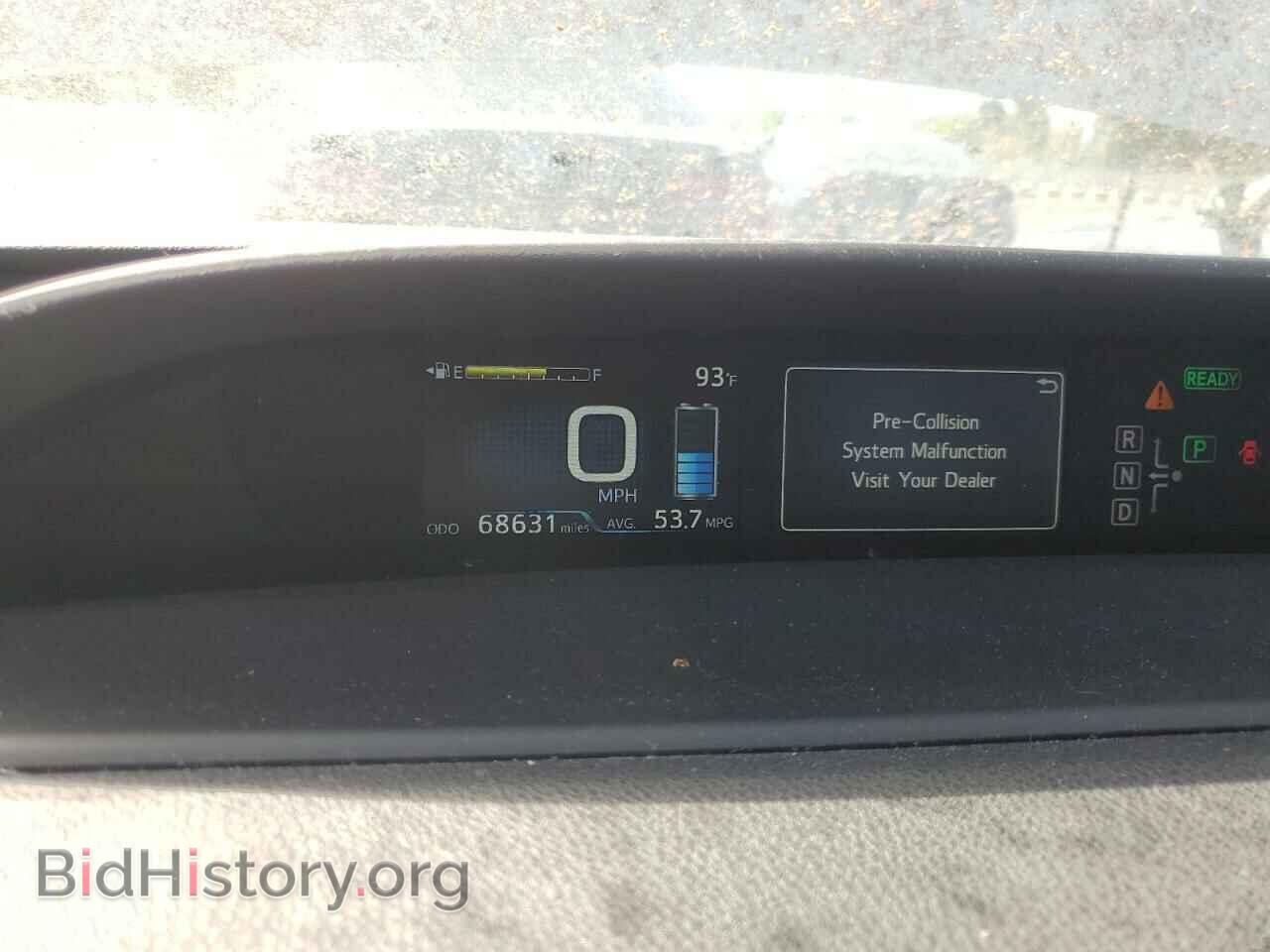 2016 TOYOTA PRIUS - VIN: JTDKARFU4G3000323 - Фото 9