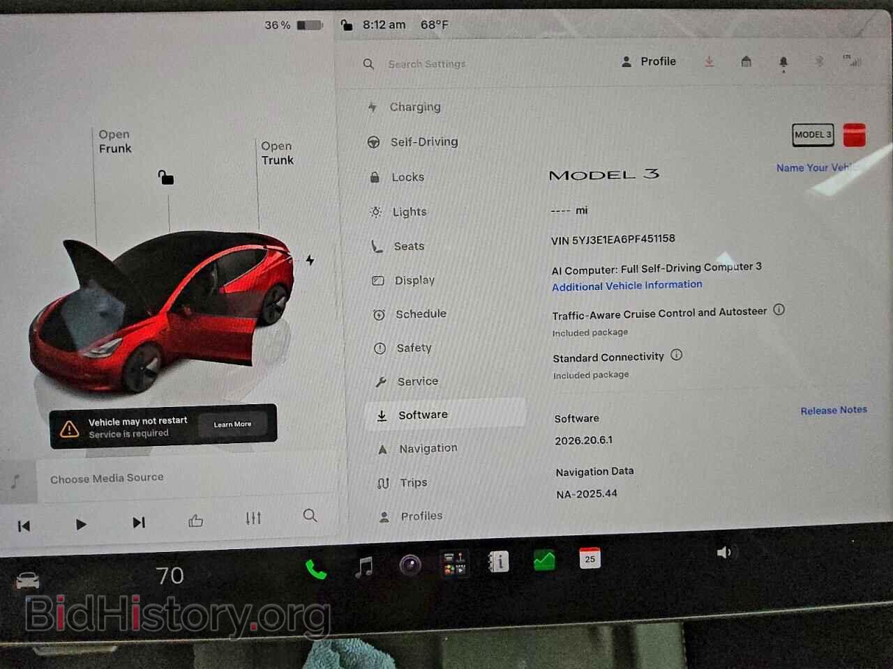 2023 TESLA MODEL 3 - VIN: 5YJ3E1EA6PF451158 - Photo 9