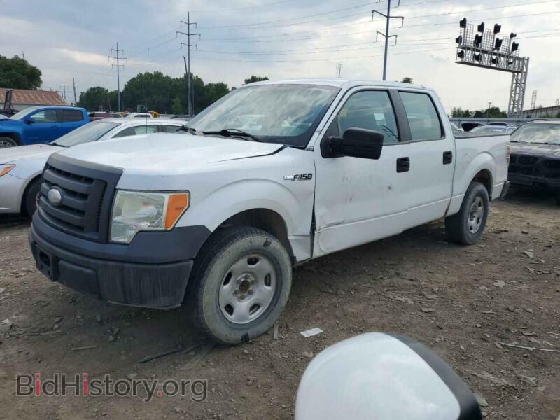 2009 Ford F-150 Supercrew (VIN 1FTRW12859FA04585) — фото 1 из 12, Copart, повреждение: передняя часть