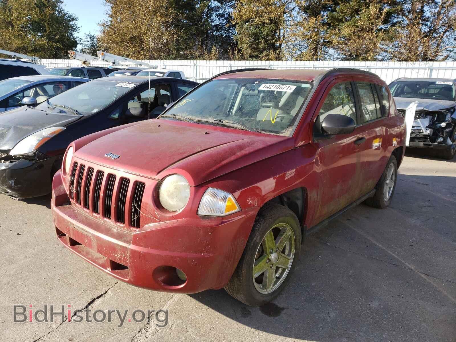 2007 JEEP COMPASS - VIN: 1J8FF47W37D285931 - Фото 2