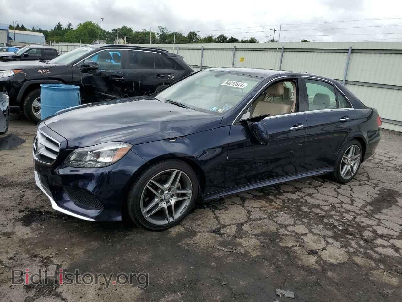Photo WDDHF8JB5EA989646 - MERCEDES-BENZ E-CLASS 2014