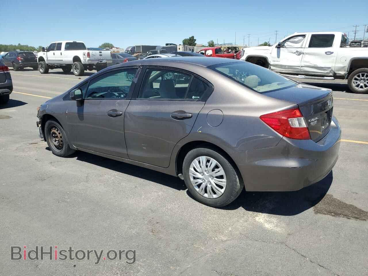2012 HONDA CIVIC - VIN: 19XFB2F54CE332165 - Фото 2