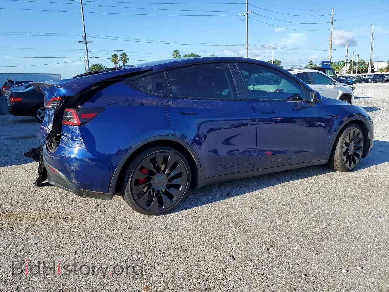 2022 TESLA MODEL Y - VIN: 7SAYGDEF7NF516001 - Фото 3
