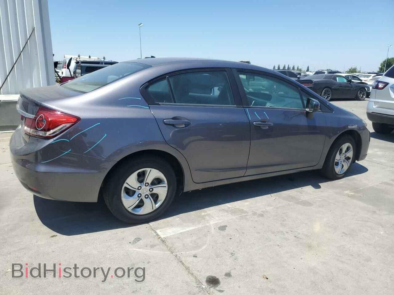 2014 HONDA CIVIC - VIN: 19XFB2F59EE262259 - Фото 3