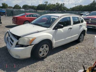 2008 Dodge CALIBER, white — VIN 1B3HB28B88D738665, Copart