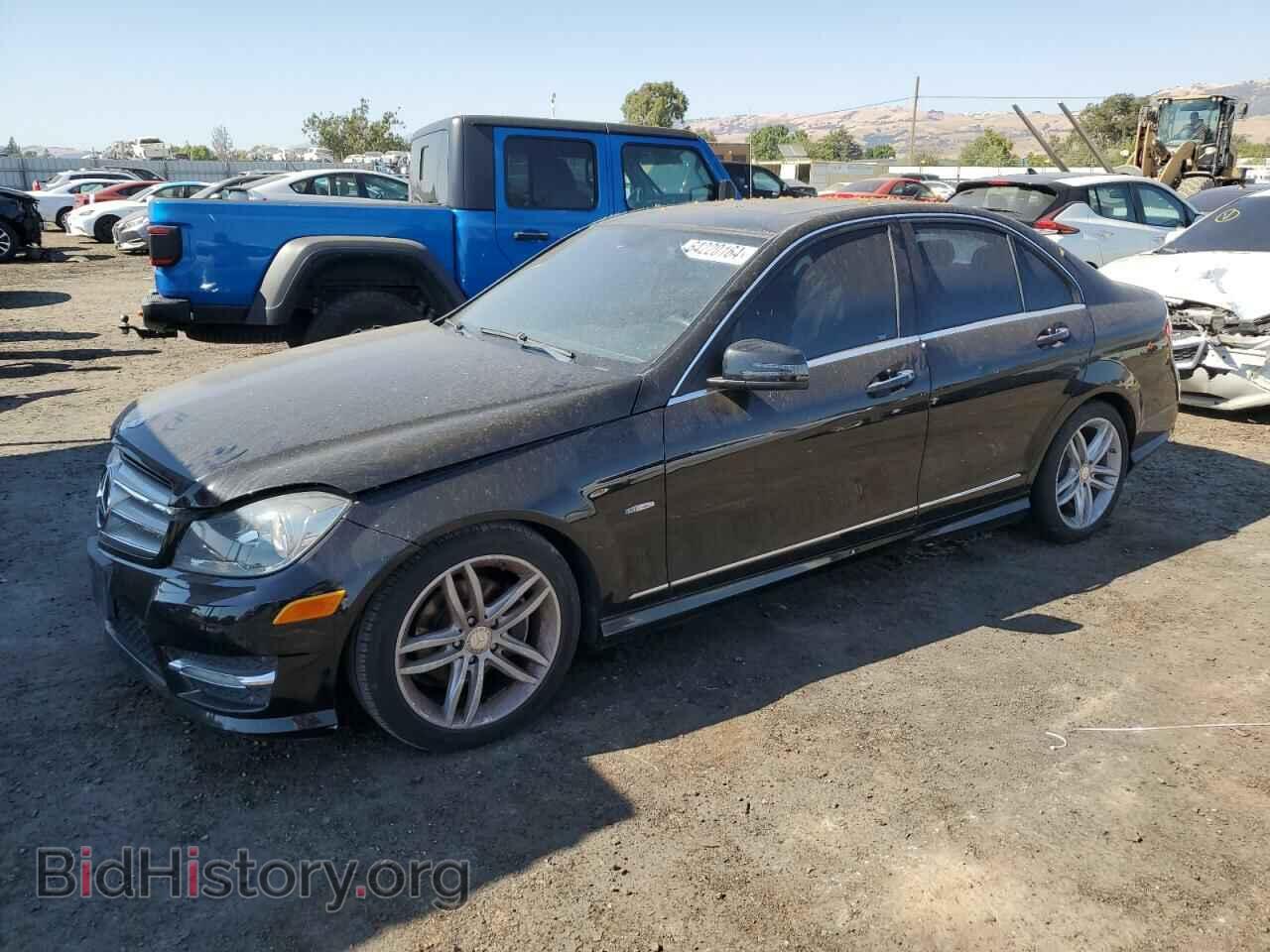 Фотография WDDGF4HB8CR191750 - MERCEDES-BENZ C-CLASS 2012