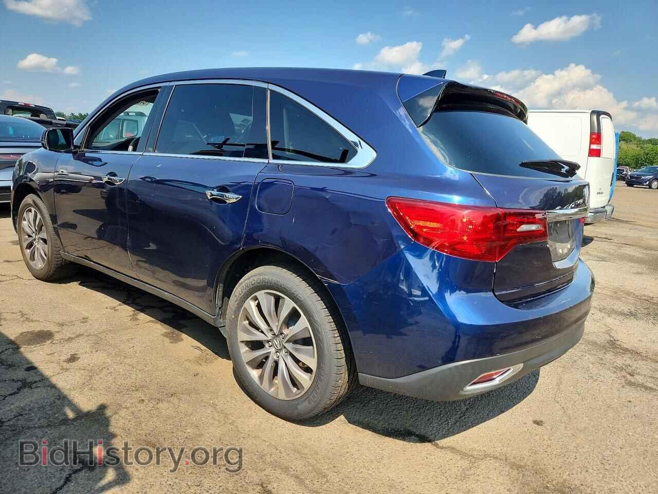2014 ACURA MDX - VIN: 5FRYD4H42EB007657 - Photo 2