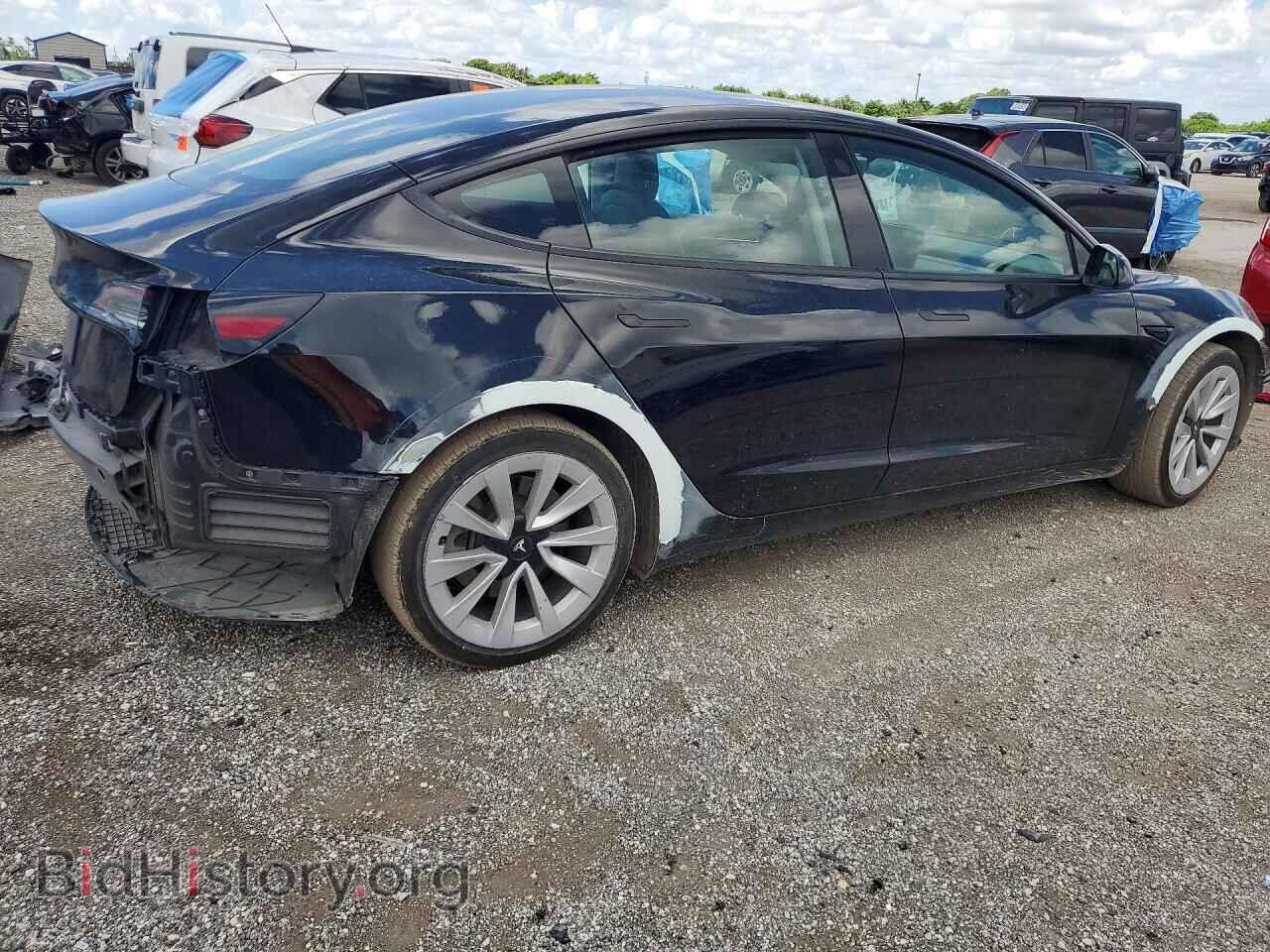 2022 TESLA MODEL 3 - VIN: 5YJ3E1EAXNF372038 - Photo 3