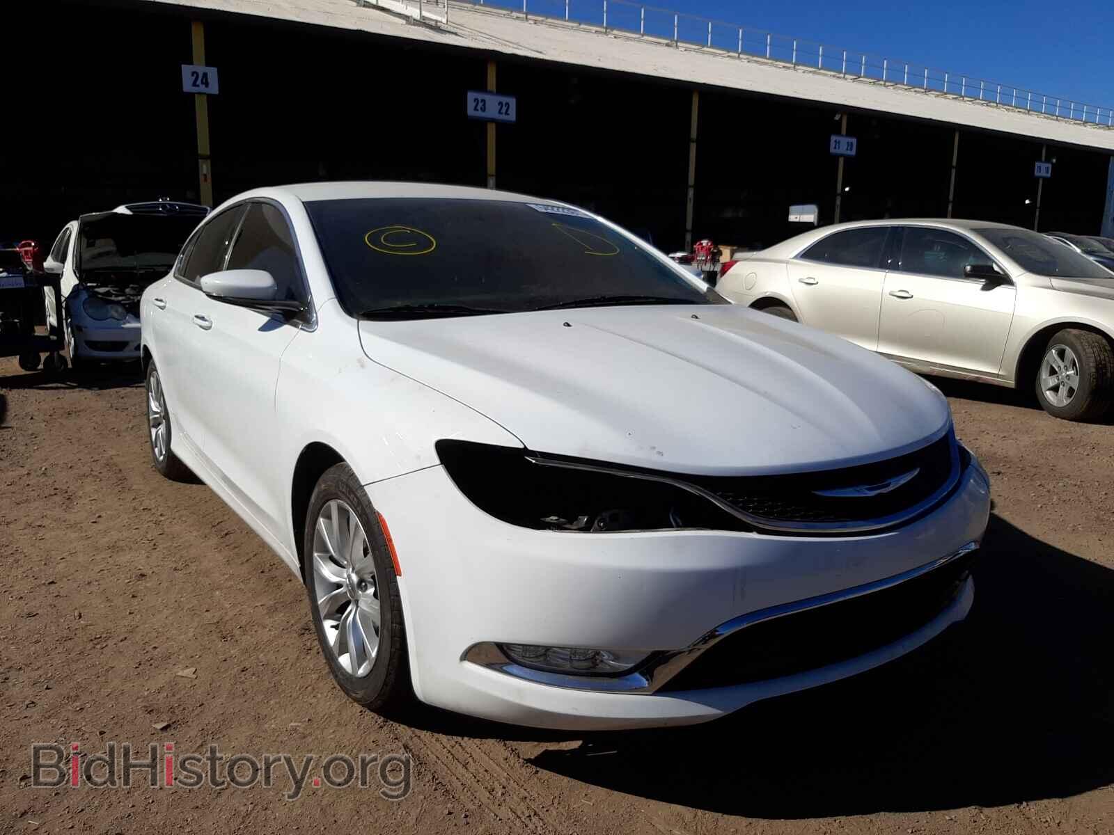 Фотография 1C3CCCCG4GN146823 - CHRYSLER 200 2016