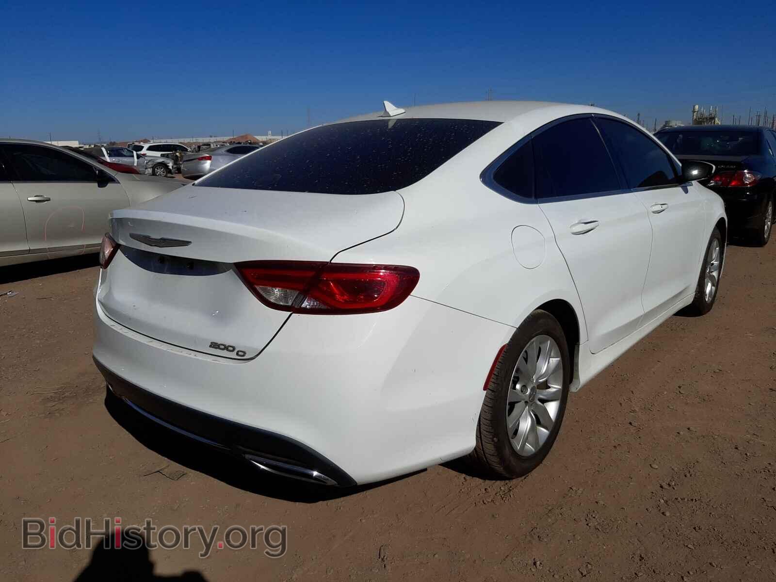 2016 CHRYSLER 200 - VIN: 1C3CCCCG4GN146823 - Фото 4