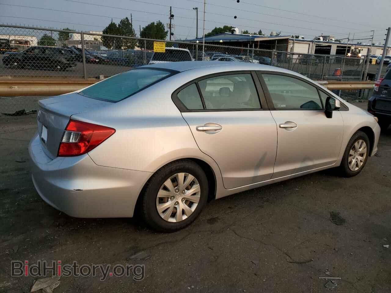 2012 HONDA CIVIC - VIN: 19XFB2F50CE065669 - Фото 3