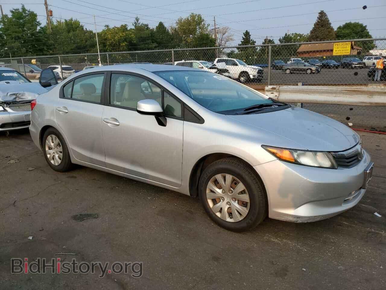 2012 HONDA CIVIC - VIN: 19XFB2F50CE065669 - Фото 4