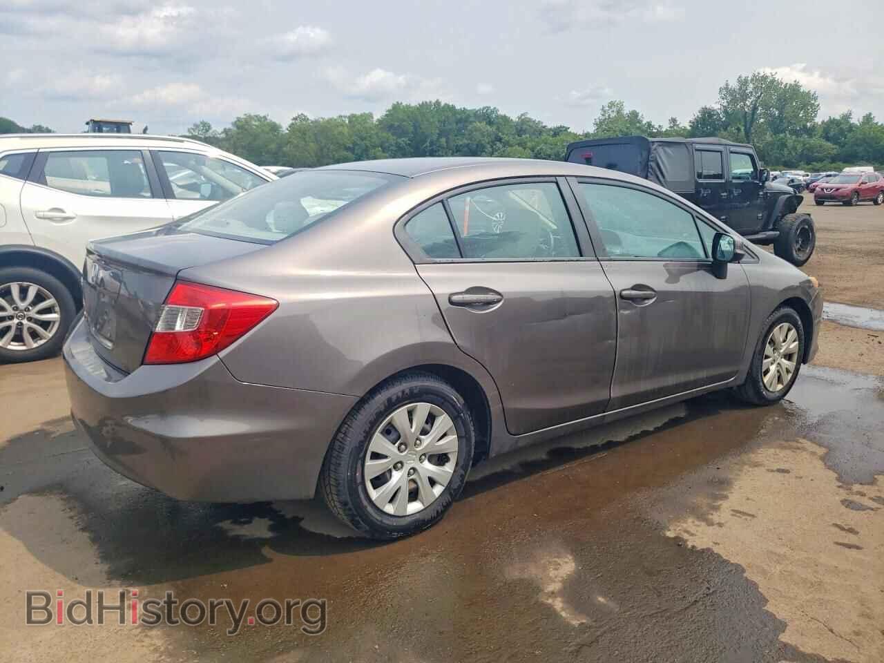 2012 HONDA CIVIC - VIN: 19XFB2F55CE334202 - Фото 3