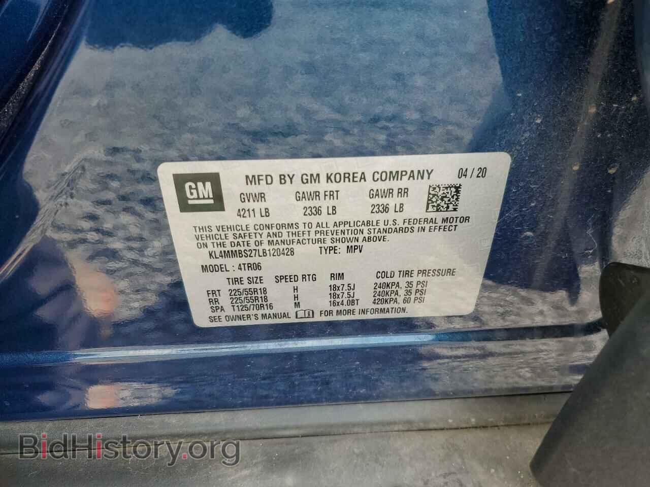 2020 BUICK ENCORE - VIN: KL4MMBS27LB120428 - Photo 12