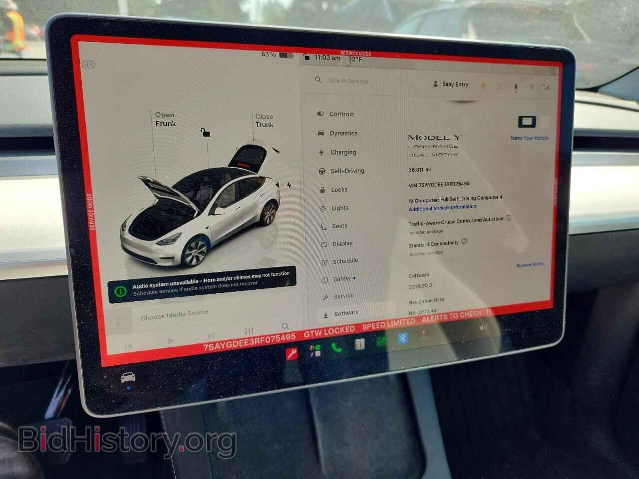 2024 TESLA MODEL Y - VIN: 7SAYGDEE3RF075495 - Фото 9