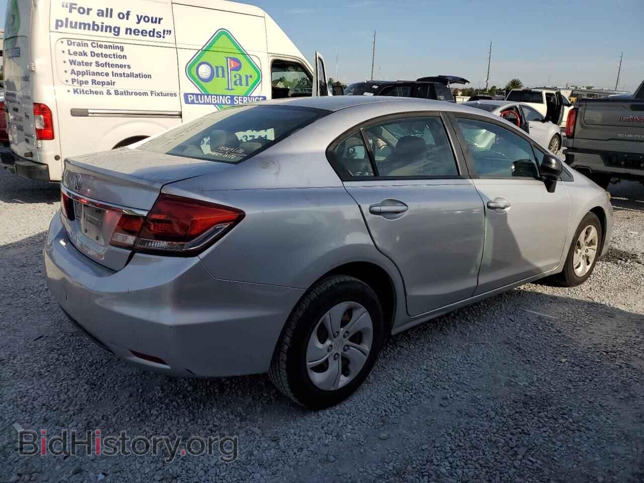 2013 HONDA CIVIC - VIN: 19XFB2F55DE032555 - Фото 3