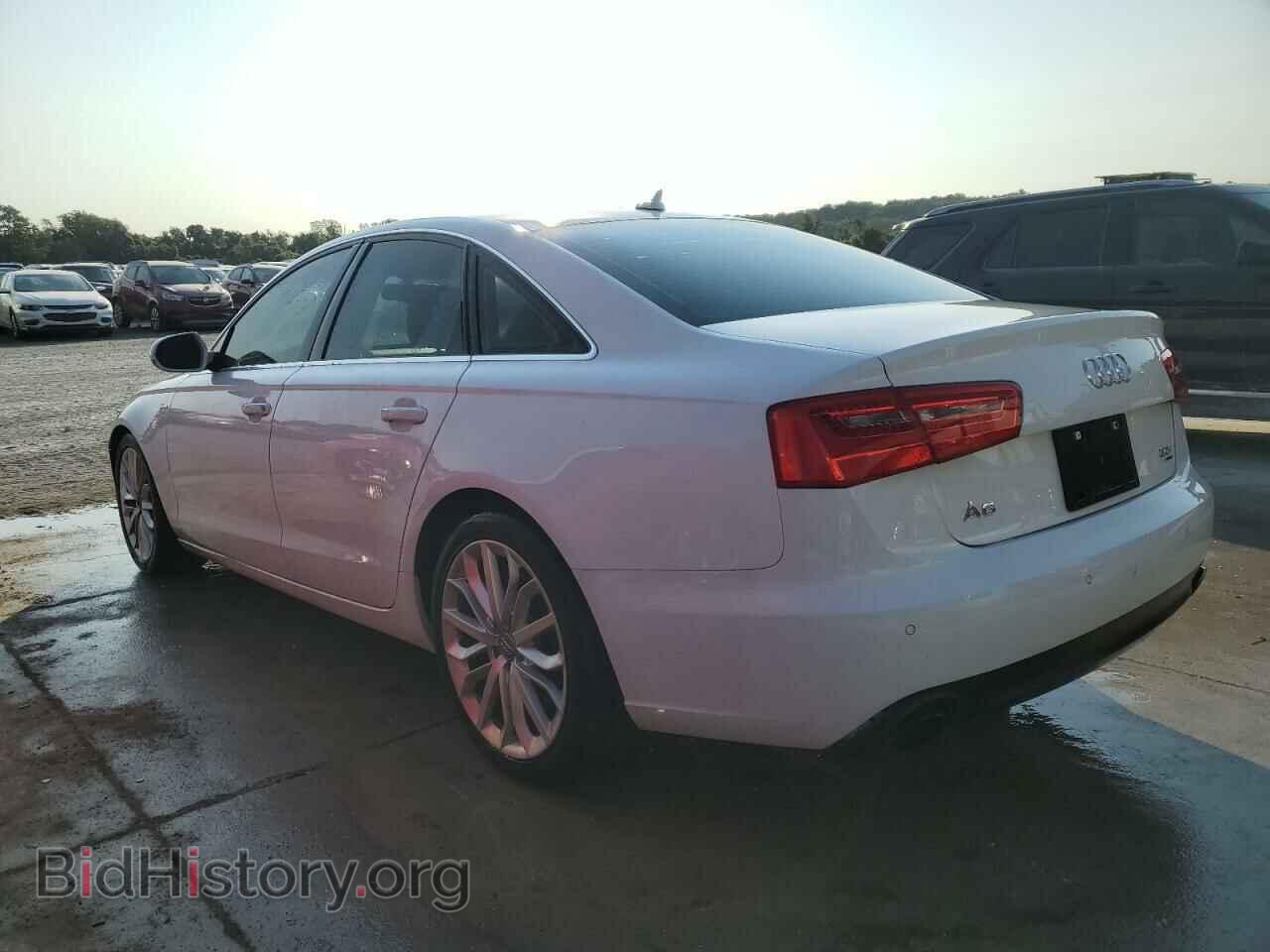 2012 AUDI A6 - VIN: WAUGGAFC3CN116167 - Фото 2