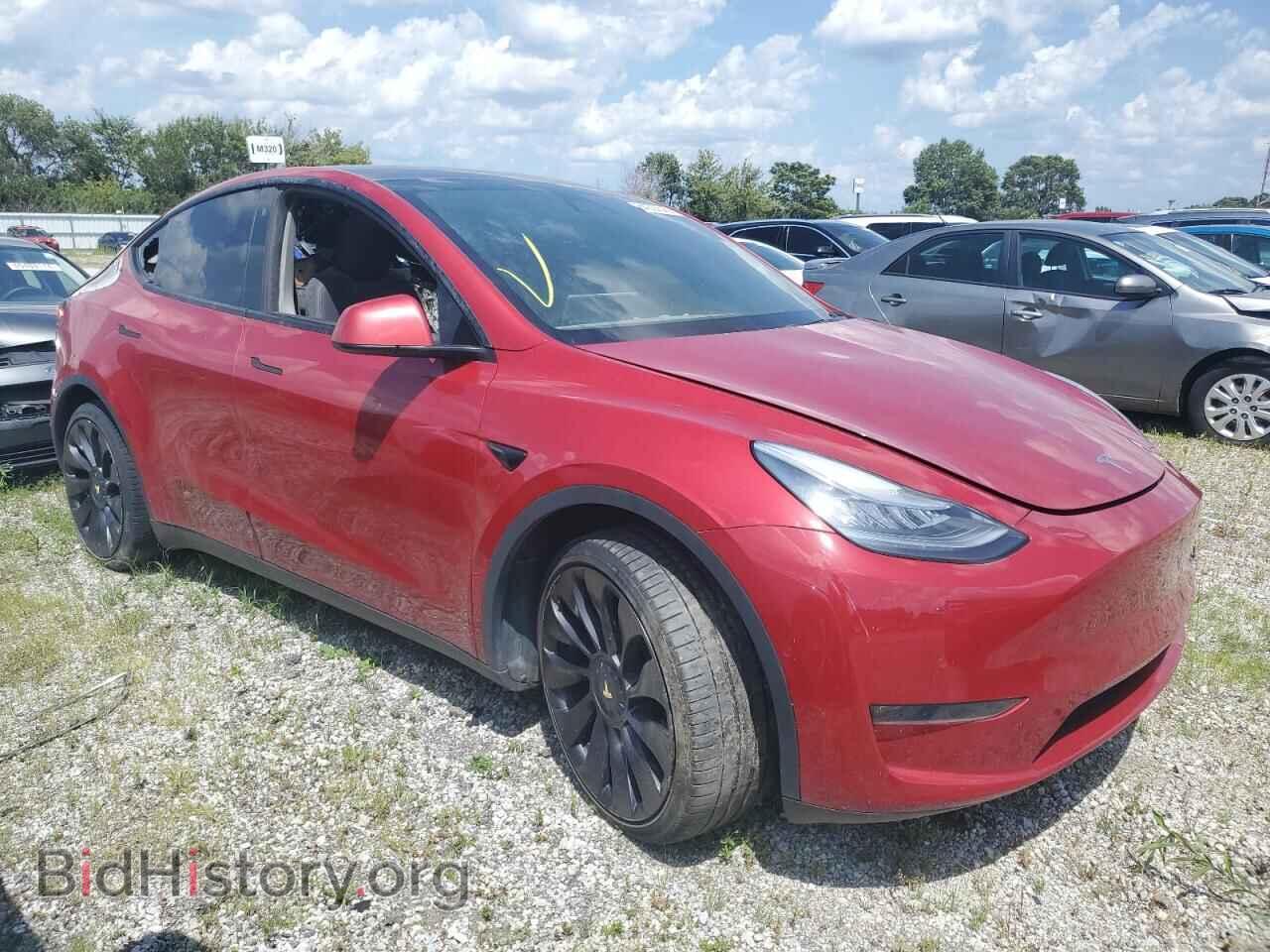 2020 TESLA MODEL Y - VIN: 5YJYGDEE8LF037779 - Фото 4