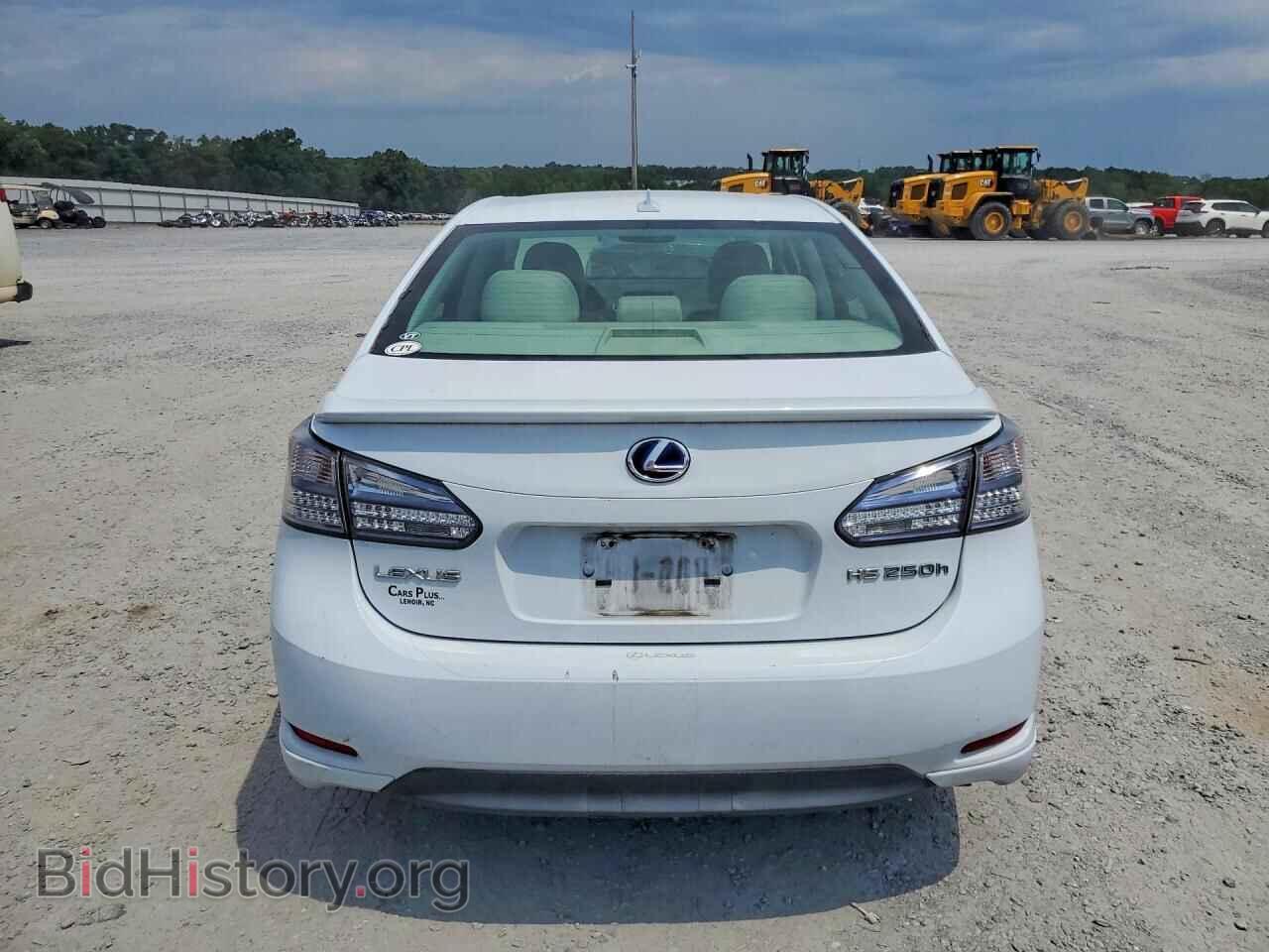 2010 LEXUS HS - VIN: JTHBB1BA0A2006433 - Фото 6