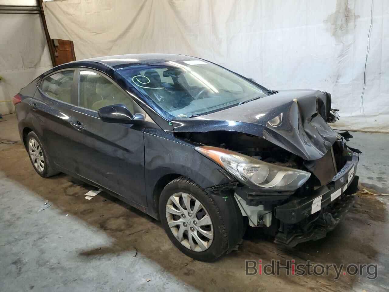 Фотография 5NPDH4AEXCH067224 - HYUNDAI ELANTRA 2012