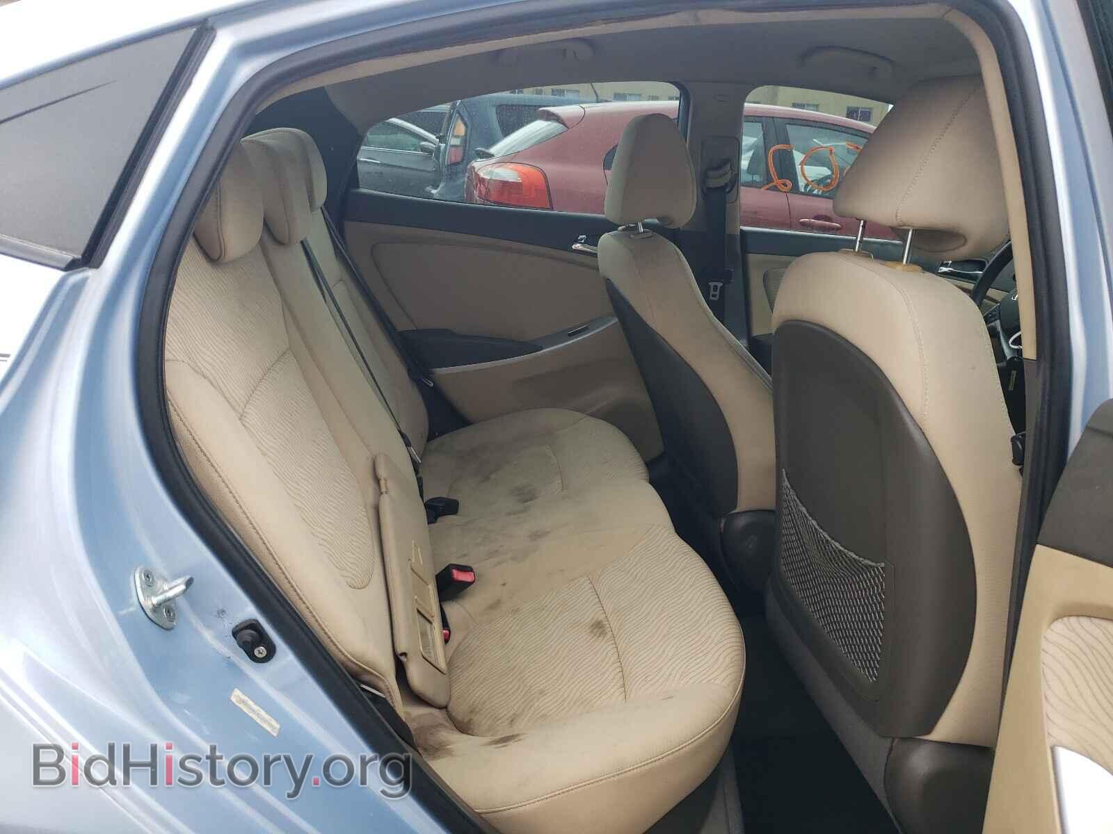 2012 HYUNDAI ACCENT - VIN: KMHCU4AE9CU261302 - Фото 6