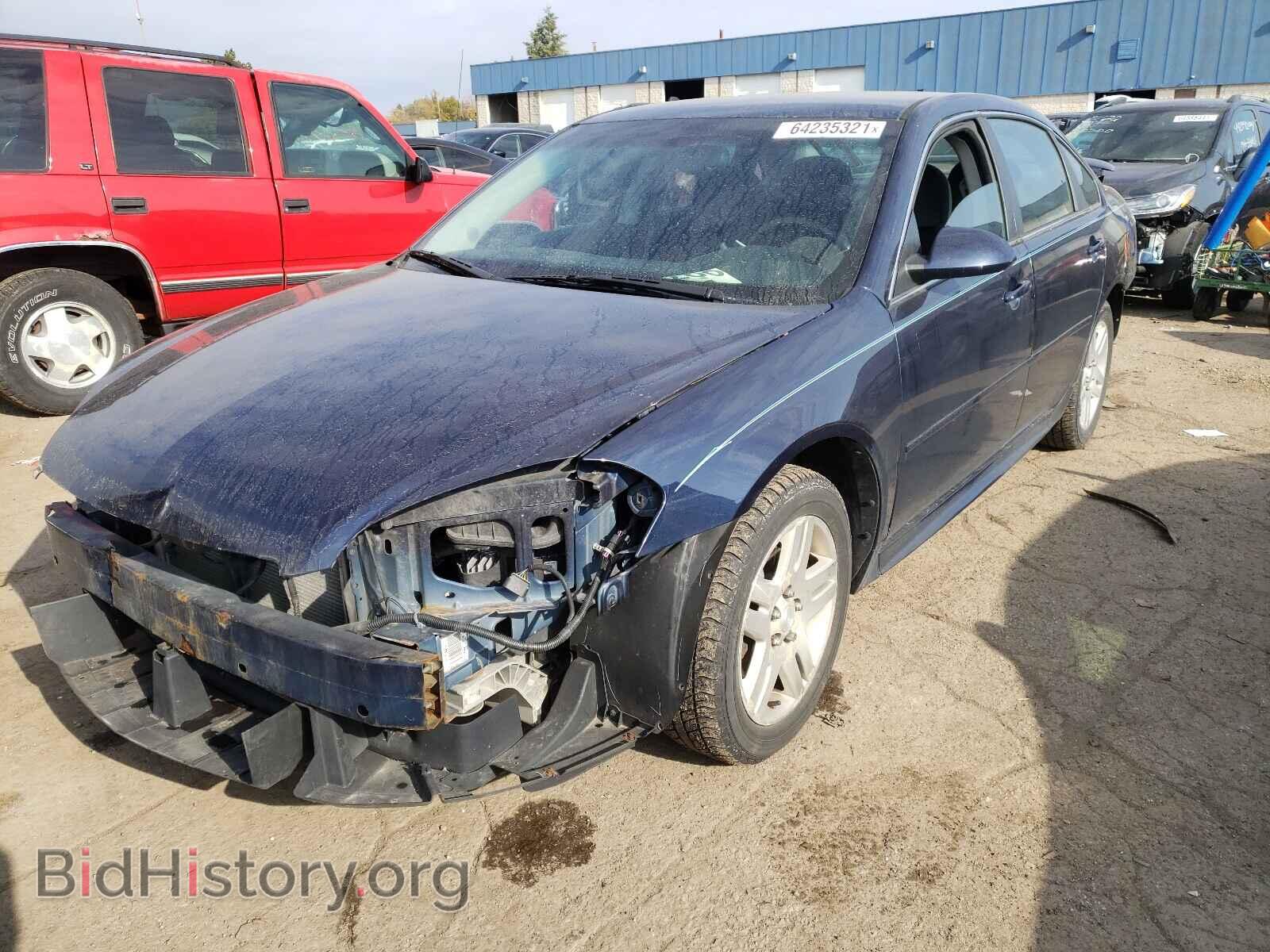 2012 CHEVROLET IMPALA - VIN: 2G1WB5E33C1255585 - Фото 2
