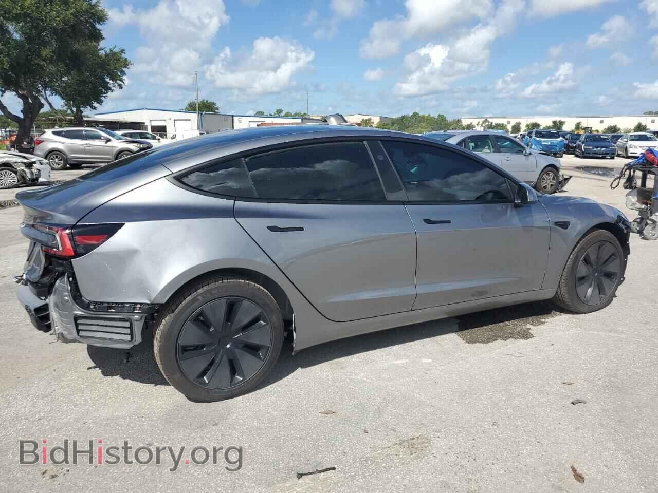 2024 TESLA MODEL 3 - VIN: 5YJ3E1EB9RF854112 - Photo 3