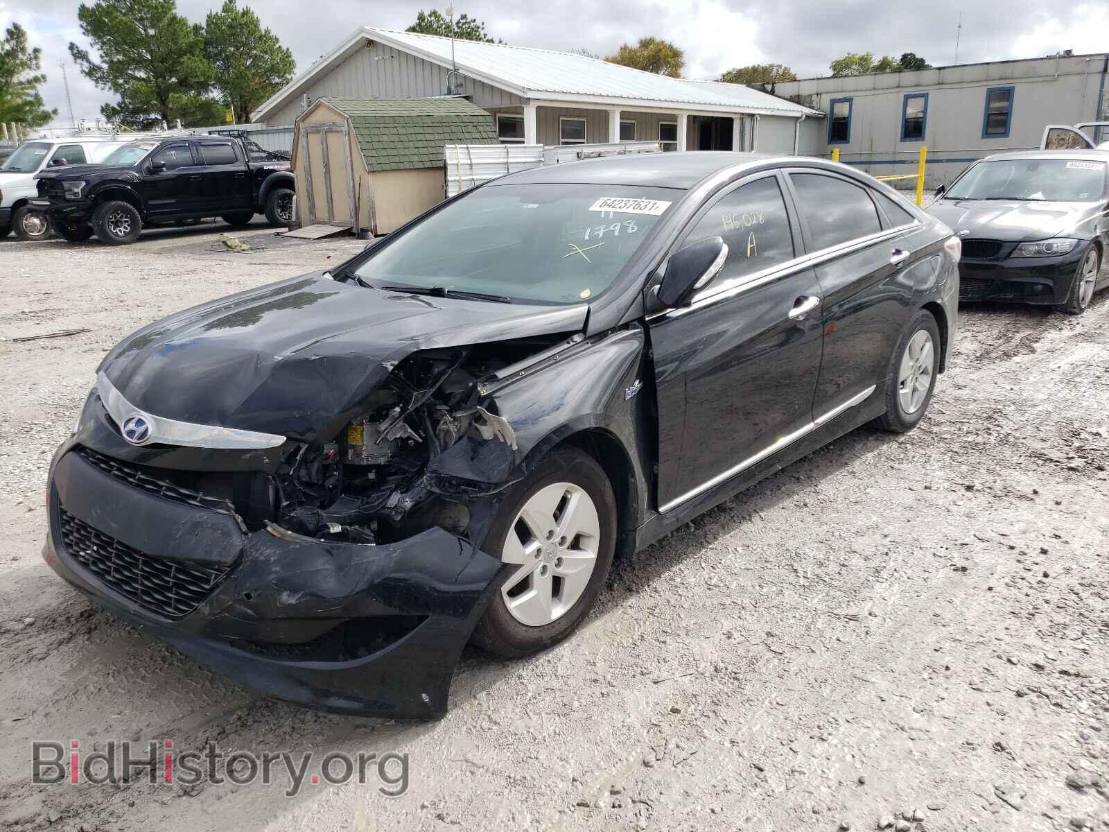 2012 HYUNDAI SONATA - VIN: KMHEC4A44CA031798 - Фото 2