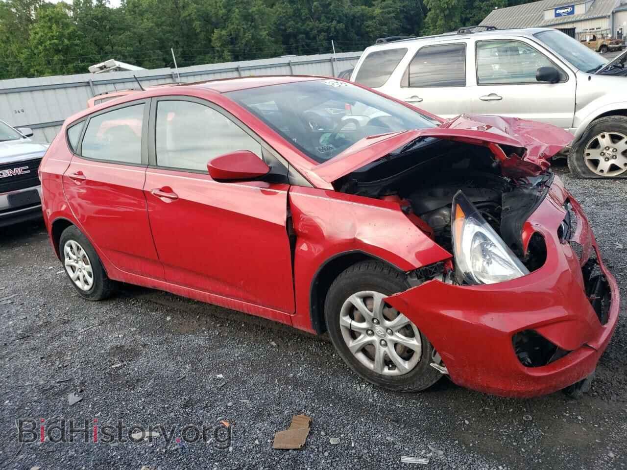 2013 HYUNDAI ACCENT - VIN: KMHCT5AE3DU105654 - Фото 4