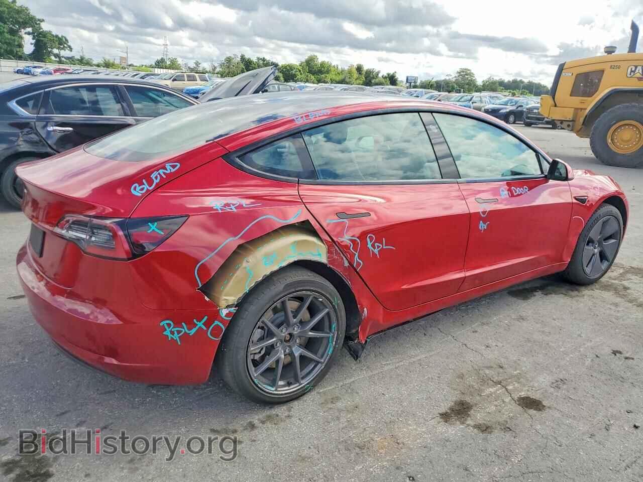 2022 TESLA MODEL 3 - VIN: 5YJ3E1EAXNF184796 - Photo 3