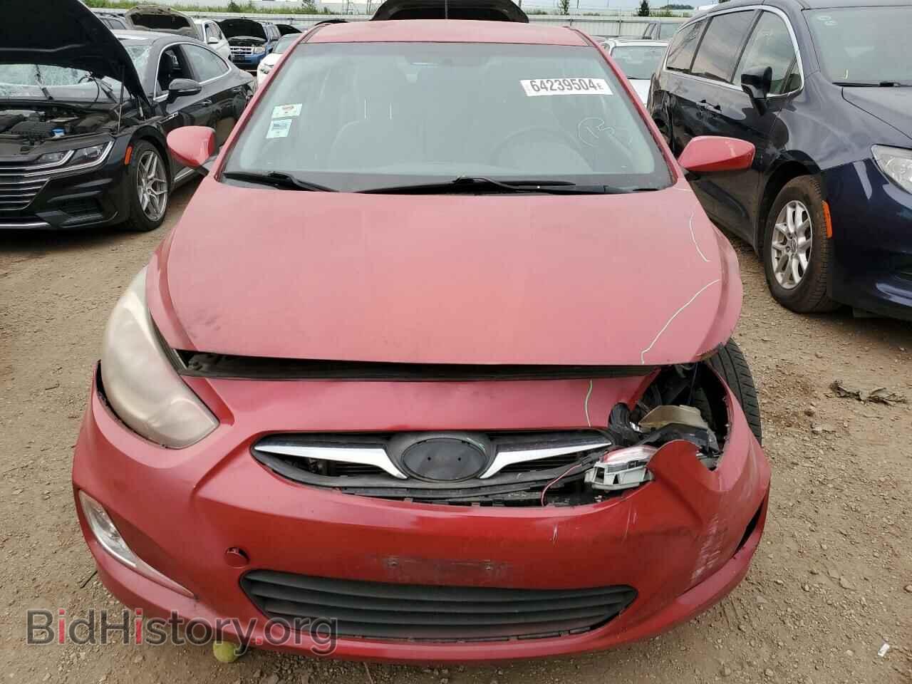 2012 HYUNDAI ACCENT - VIN: KMHCU5AEXCU044833 - Фото 5