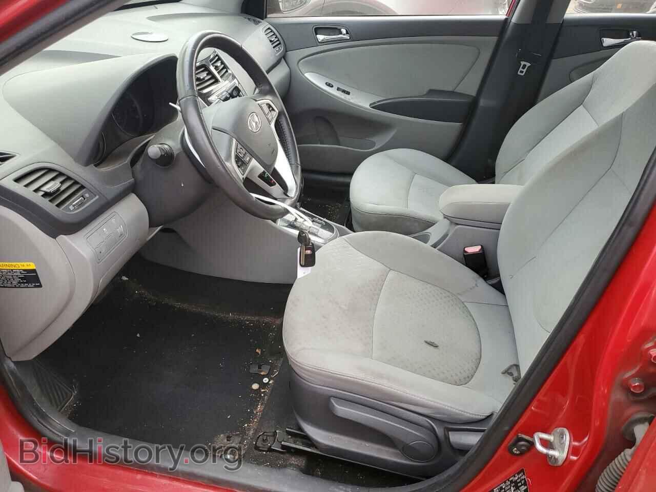 2012 HYUNDAI ACCENT - VIN: KMHCU5AEXCU044833 - Фото 7