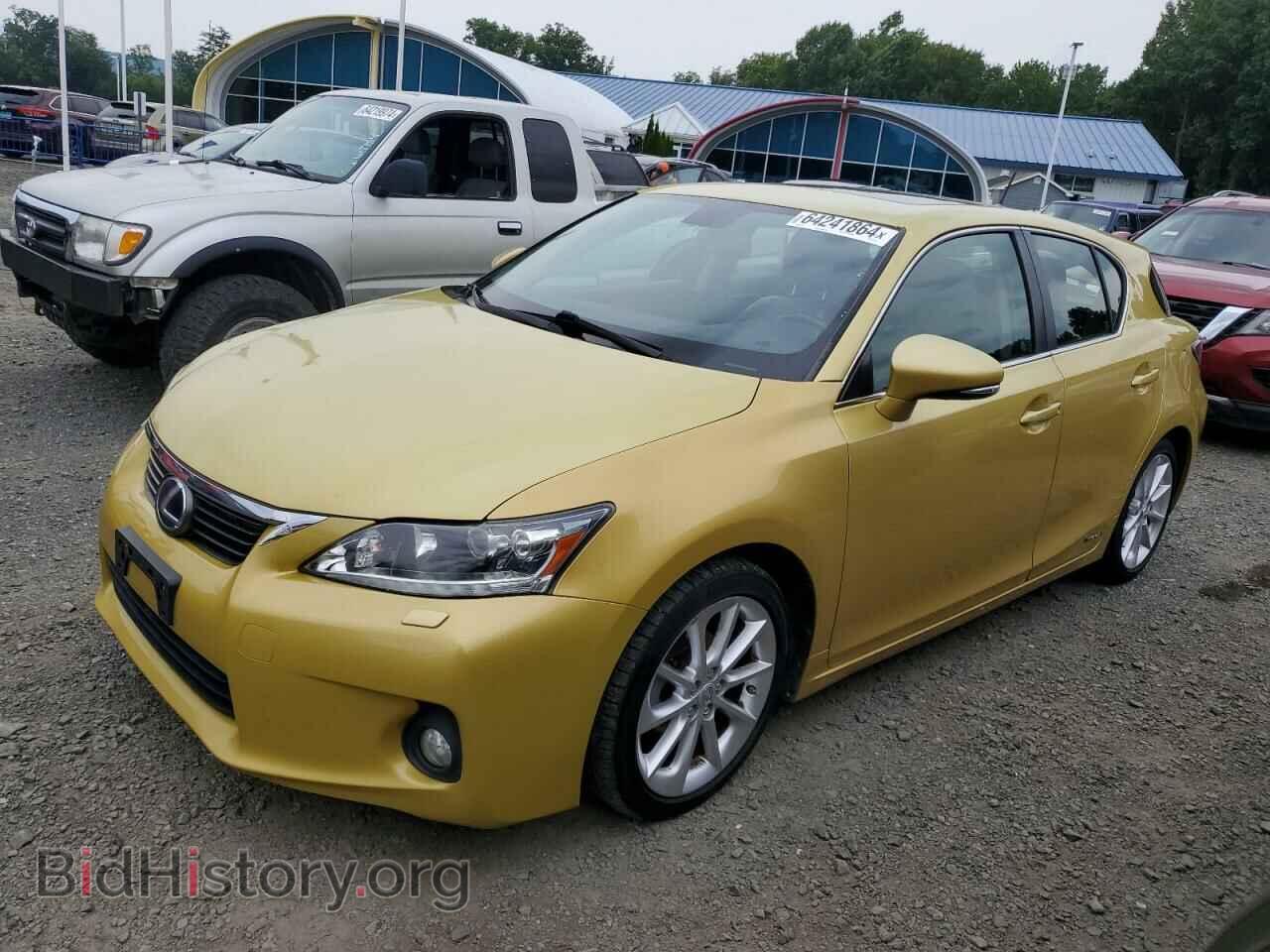 Photo JTHKD5BH7C2104375 - LEXUS CT 200 2012