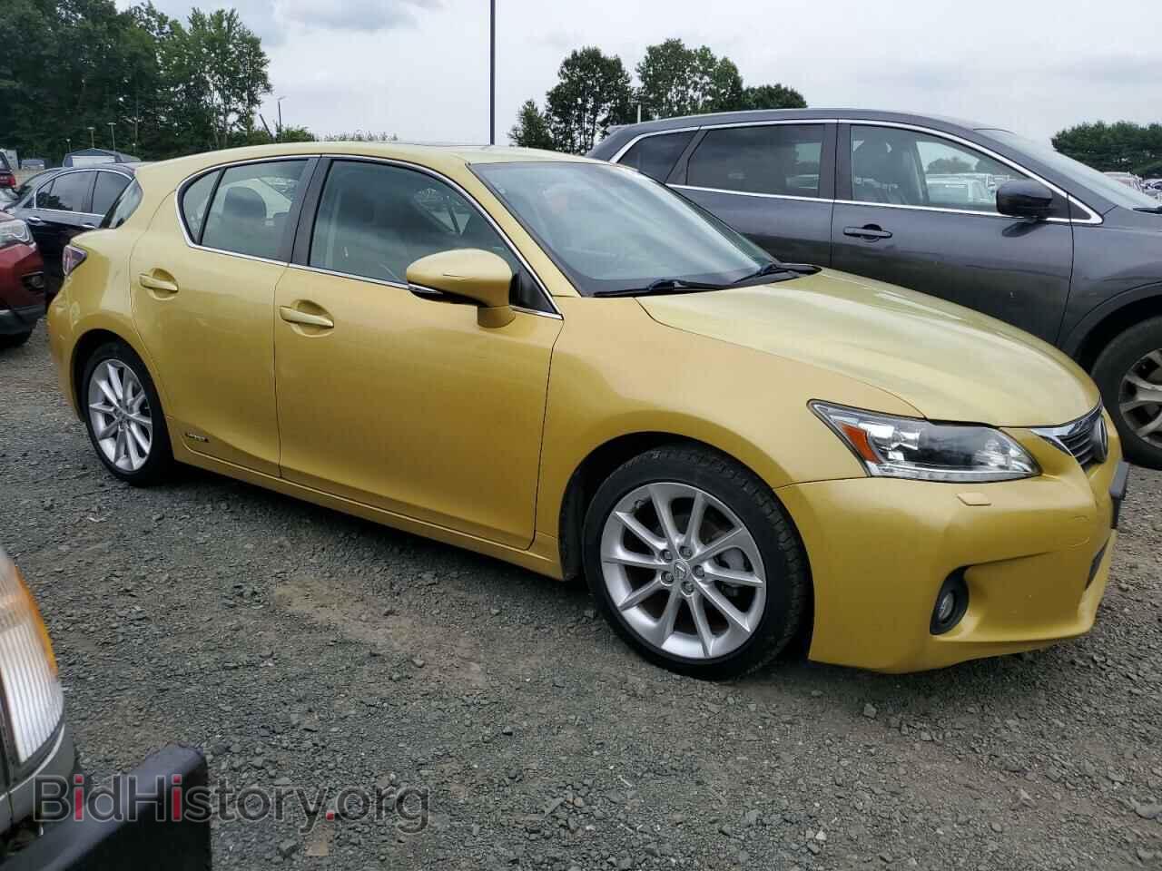 2012 LEXUS CT 200 - VIN: JTHKD5BH7C2104375 - Фото 4