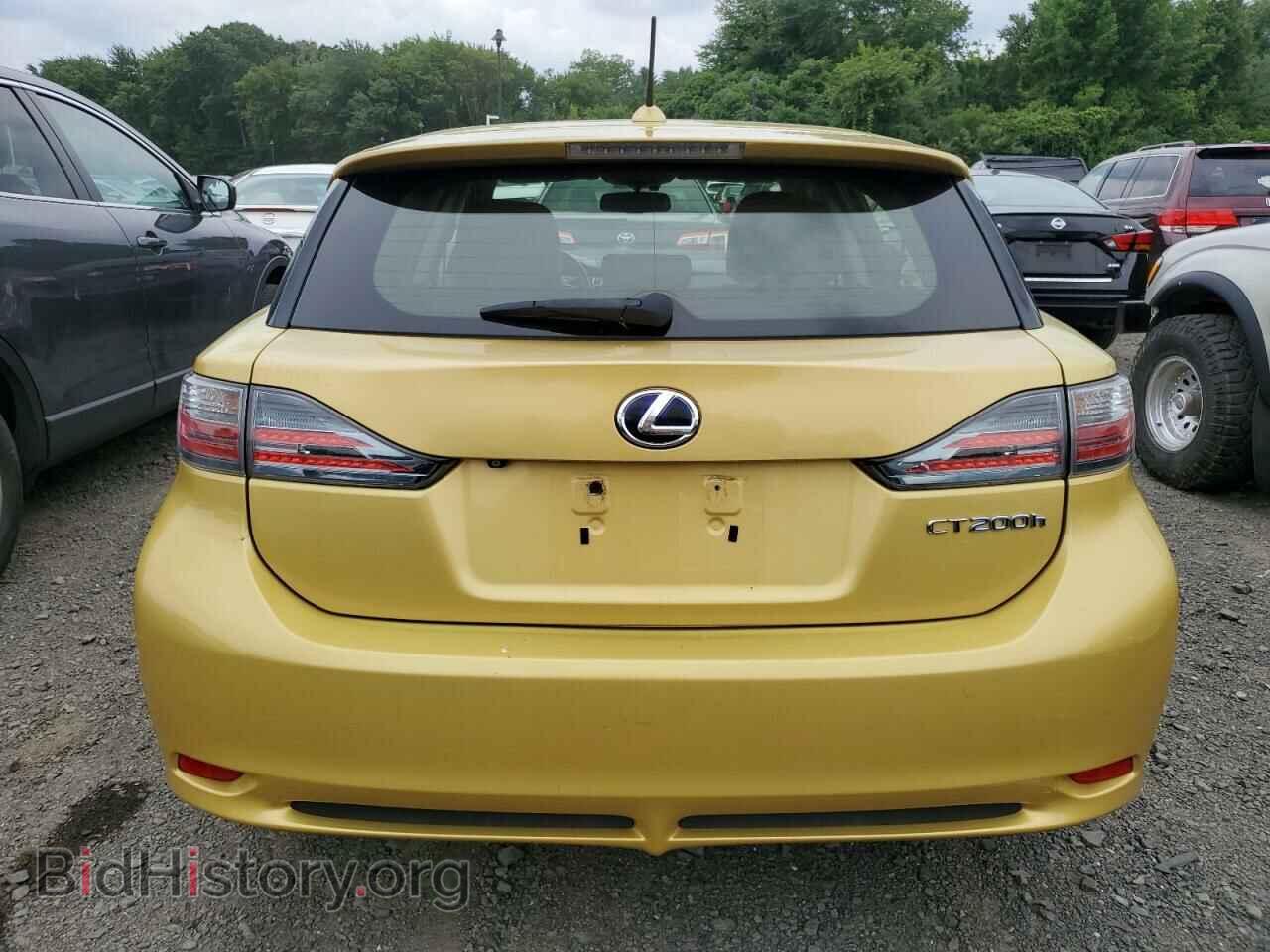 2012 LEXUS CT 200 - VIN: JTHKD5BH7C2104375 - Фото 6