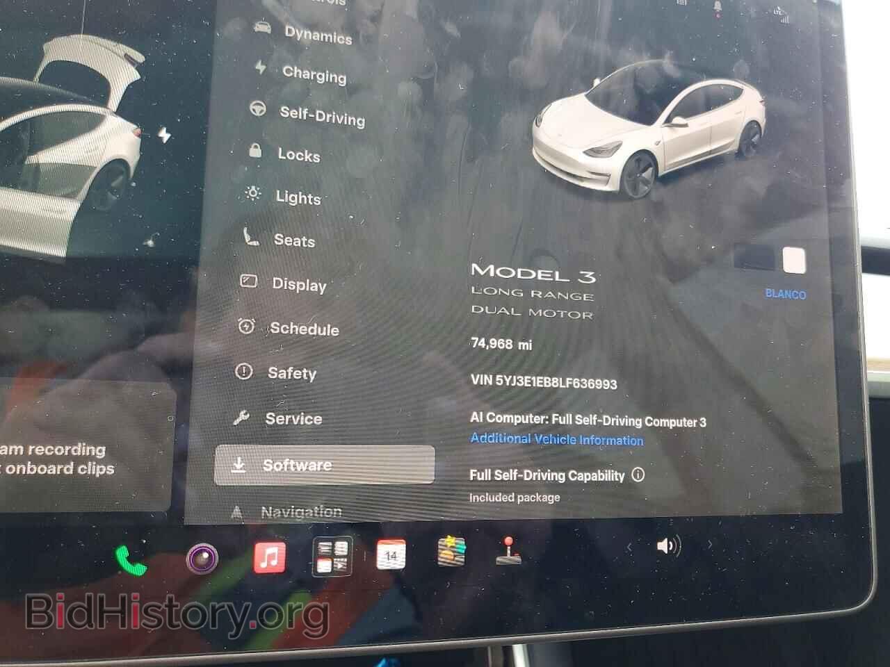 2020 TESLA MODEL 3 - VIN: 5YJ3E1EB8LF636993 - Photo 9