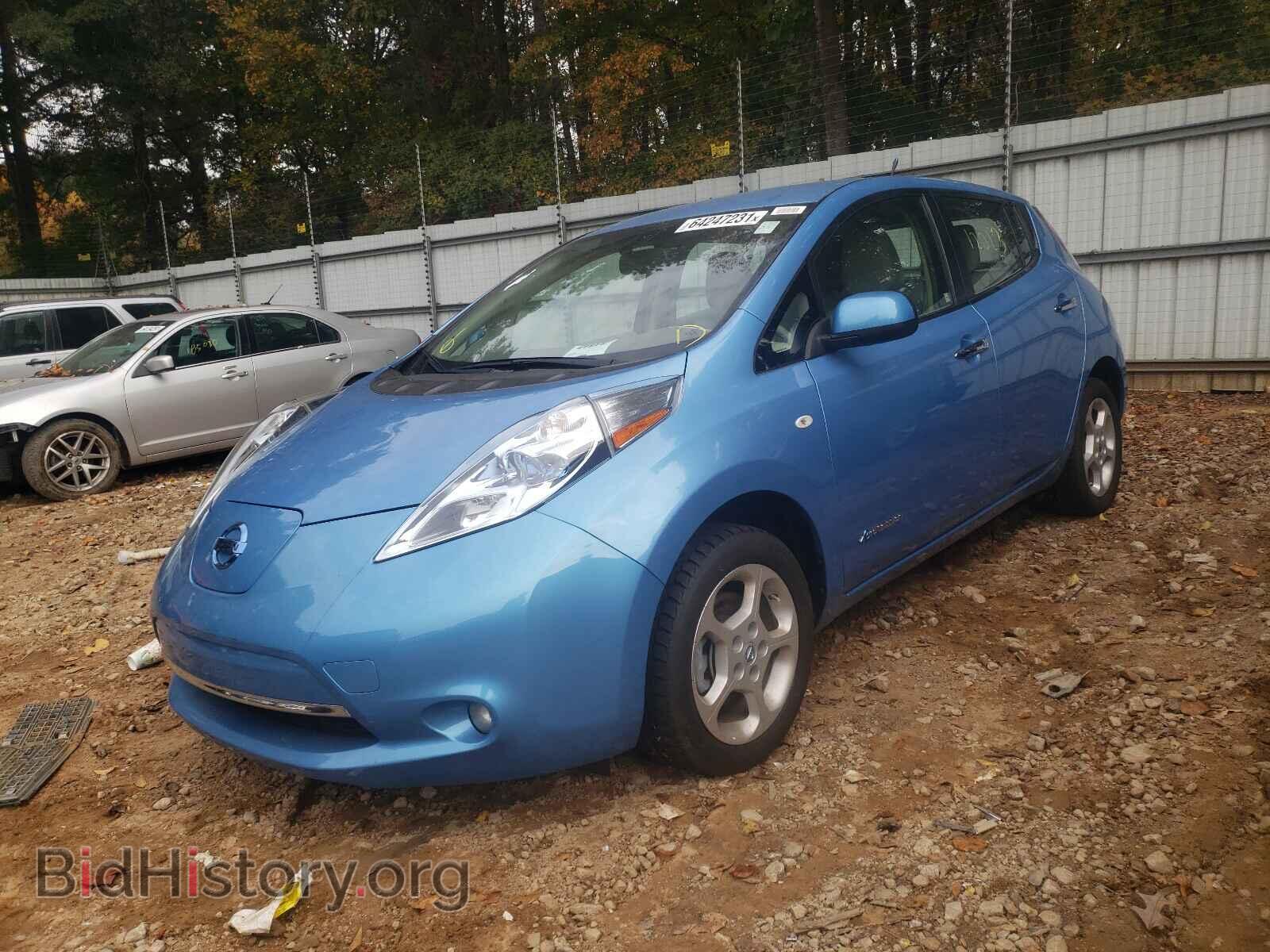 2012 NISSAN LEAF - VIN: JN1AZ0CP5CT015229 - Фото 2
