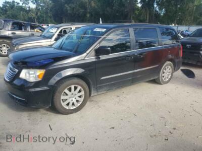 2016 Chrysler MINIVAN Touring, черный — VIN 2C4RC1BG9GR291662, Copart