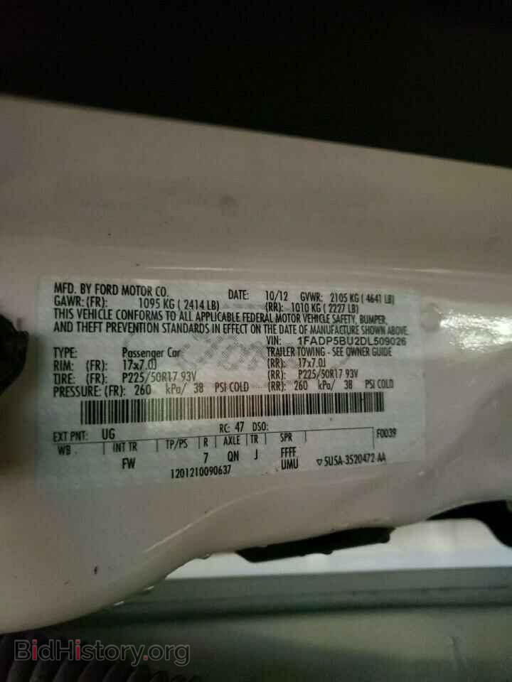 2013 FORD CMAX - VIN: 1FADP5BU2DL509026 - Фото 10
