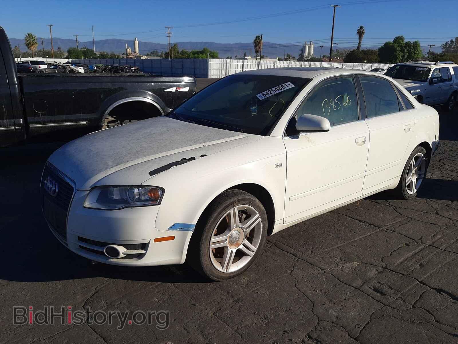 2006 AUDI A4 - VIN: WAUDF78E96A172083 - Фото 2