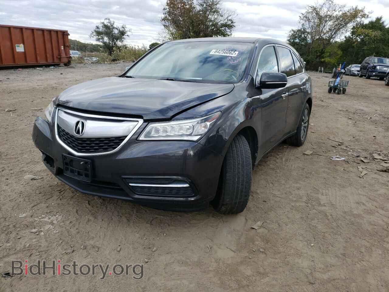 2014 ACURA MDX - VIN: 5FRYD4H69EB014462 - Фото 2