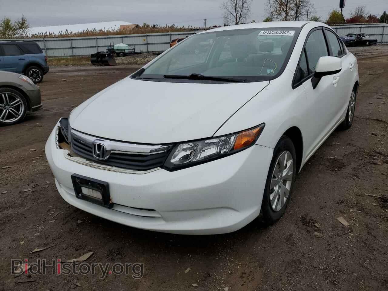 2012 HONDA CIVIC - VIN: 19XFB2F59CE086570 - Фото 2