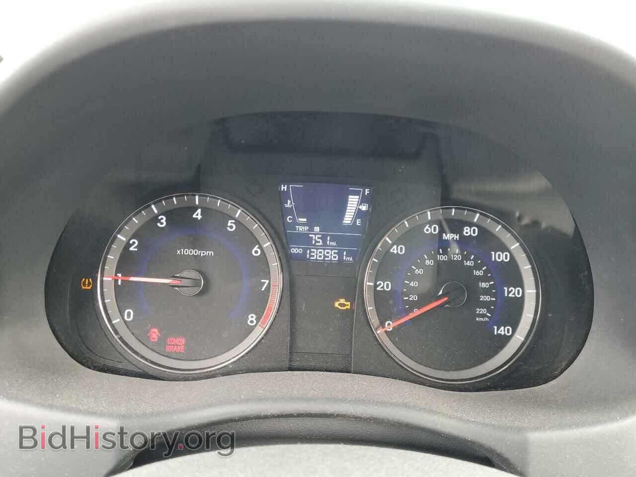 2014 HYUNDAI ACCENT - VIN: KMHCT4AE8EU718283 - Фото 9